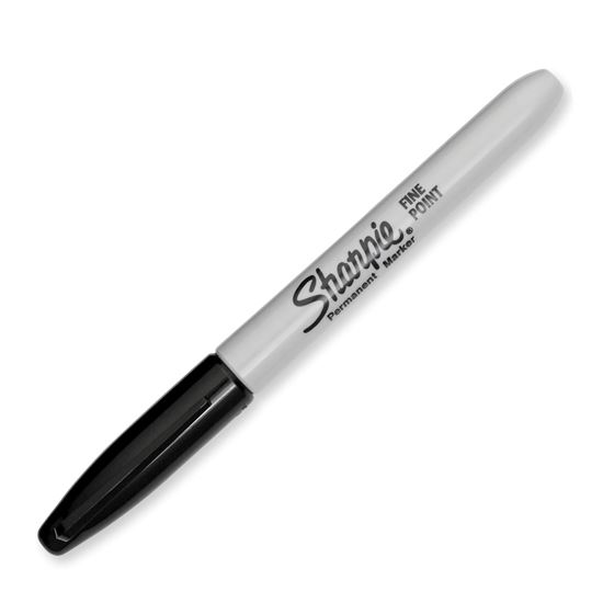 Sharpie Fine Point Permanent Marker Black - Blister  of 2 Sharpie — view 2