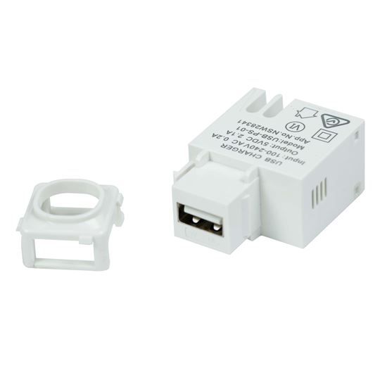 DYNAMIX USB-A 2.1A Keystone Charging Mech. Dynamix — view 2