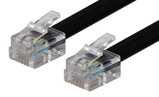 DYNAMIX 10m RJ12 to RJ12 Cable - 6C All pins connected straight Dynamix — view 2