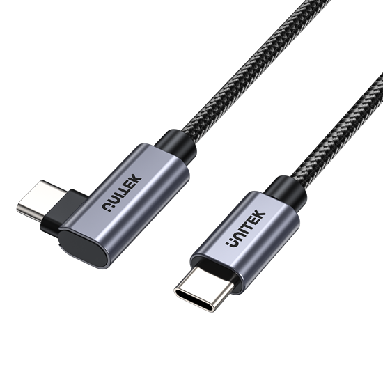UNITEK 5m USB-C to Right Angled 90 Degree USB-C Connector. Unitek — view 2
