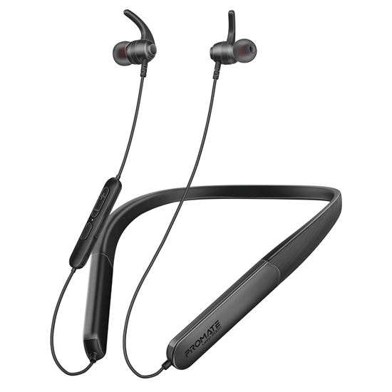 PROMATE SportFit HiFi Wireless Neckband Earphones with 200 Hours promate — view 2