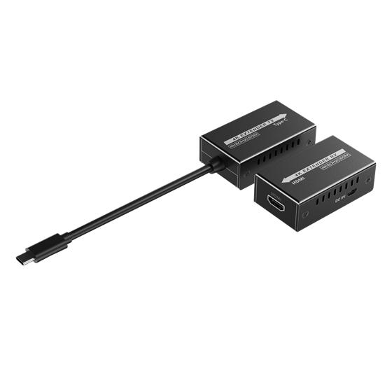 LENKENG USB-C to HDMI Extender Includes both Tx & Rx Units. Lenkeng — view 2