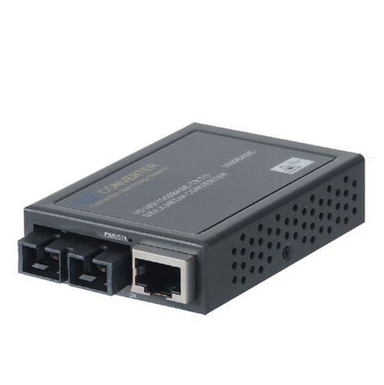 CTS Compact Gigabit RJ45 to SC Multimode Fibre Media Converter. CTS — view 2