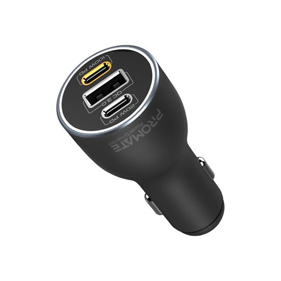 PROMATE 120W PD In-Car Phone, Tablet, Notebook/Macbook Charger. Promate — view 2