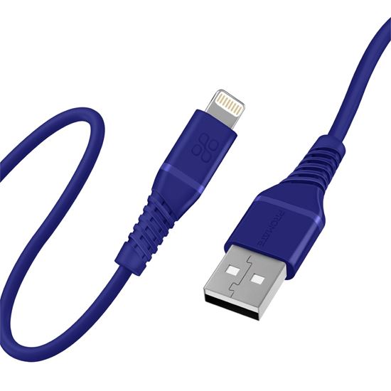 PROMATE 1.2m MFI Certified USB-A to Lightning Data & Charge Cable. Promate — view 2