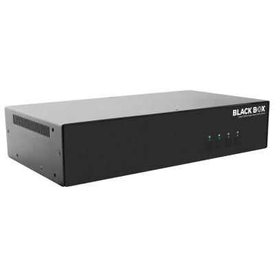 4-Port 4K60 Dual-Monitor HDMI KVM Switch Black Box — view 2