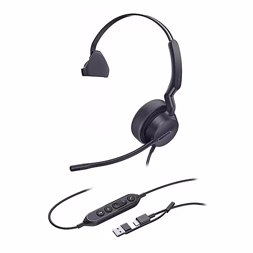 UH42 Mono Teams Headset USB-C/A Yealink — view 2