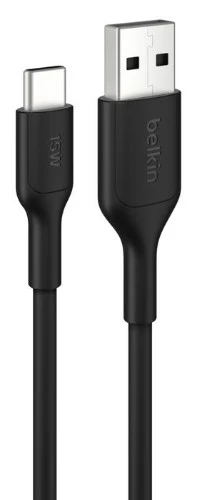 BoostCharge USB-A to USB-C Cable 15W- 2m - Black Belkin — view 2