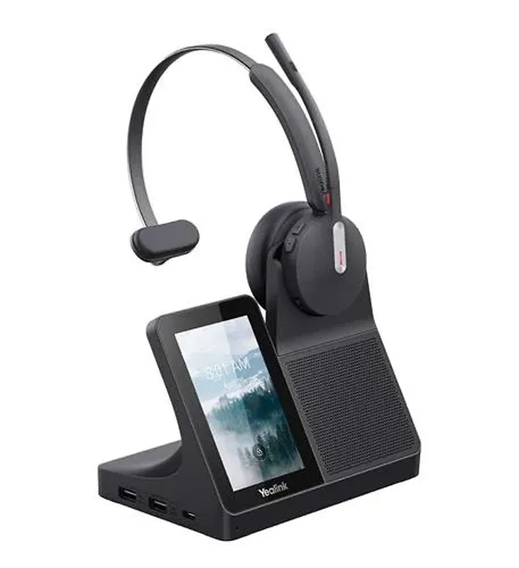 WH64 Workstation Mono DECT Wireless Headset - NFR # Yealink — view 2