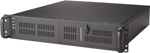 Advantech ACP-2010MB-35D 2U Rack Black Chassis M/ATX w/ 350W PSU Advantech — view 2