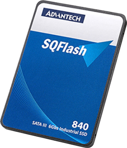 Advantech 840s 2.5" SATA3 Industrial TLC BiCS5 ECC 240GB SSD thumbnail 1