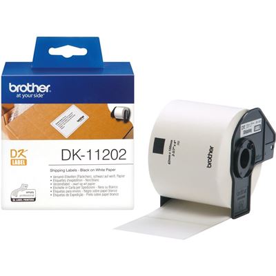Brother DK11202 300 Shipping/Name Badge Labels 62mm x 100mm Brother — view 2