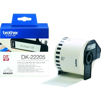 Brother DK22205 Continuous Length Paper Label Tape 62mm x 30.48m Brother — view 2