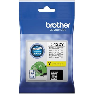 Brother LC432Y Yellow Ink Cartridge Brother — view 2