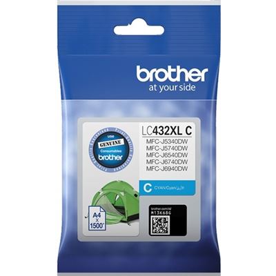 Brother LC432XLC Cyan High Yield Ink Cartridge Brother — view 2