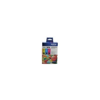 Brother LC40CL3PK CMY Colour Ink Cartridges (Triple Pack) Brother — view 2