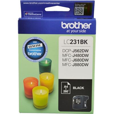 Brother LC231BK Black Ink Cartridge Brother — view 2