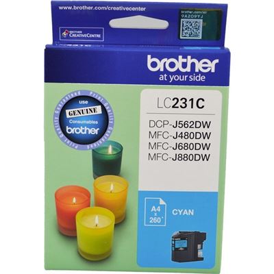 Brother LC231C Cyan Ink Cartridge Brother — view 2