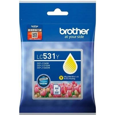 Brother LC531Y Yellow Ink Cartridge Brother — view 2
