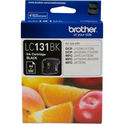 Brother LC131BK Black Ink Cartridge Brother — view 2
