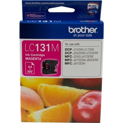 Brother LC131M Magenta Ink Cartridge Brother — view 2