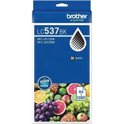 Brother LC537BK Black Ink Cartridge Brother — view 2