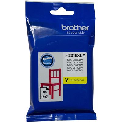 Brother LC3319XLY Yellow High Yield Ink Cartridge Brother — view 2