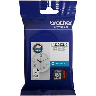 Brother LC3329XLC Cyan High Yield Ink Cartridge Brother — view 2