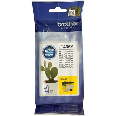Brother LC436Y Yellow Ink Cartridge Brother — view 2