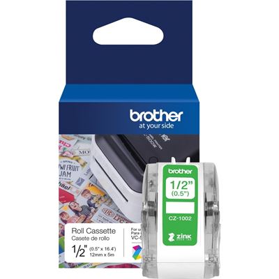 Brother CZ-1002 12mm Printable Roll Cassette Brother — view 1