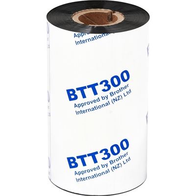 Brother BTT300SWR Standard Wax Resin 110mm x 300m 6pk Brother — view 2