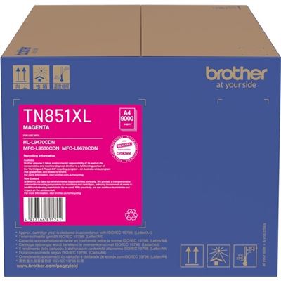 Brother TN851XLM Magenta High Capacity Toner Brother — view 1