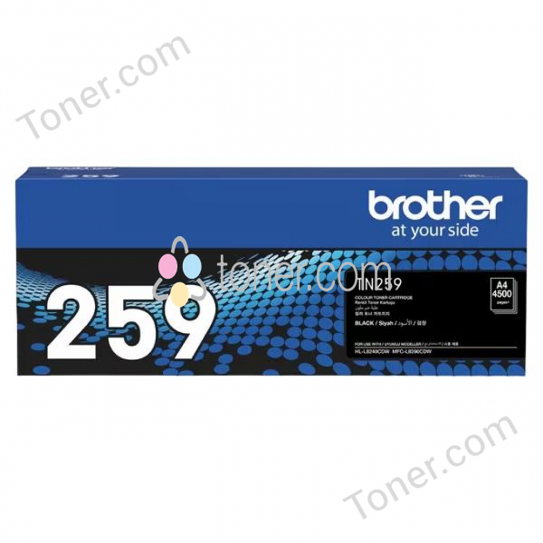 Brother TN259BK Extra High Yield Toner Black Brother — view 2