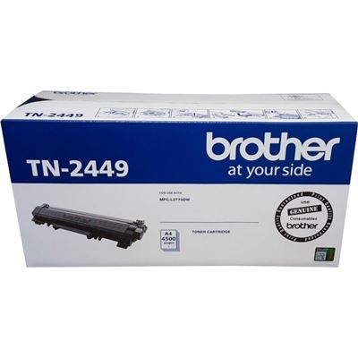 Brother TN-2449 Black Extra High Yield Toner Brother — view 2