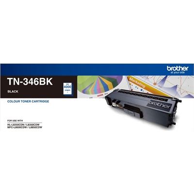 Brother TN-346BK Black High Yield Toner Brother — view 2