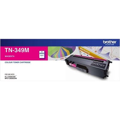 Brother TN-349M Magenta Super High Yield Toner Brother — view 2