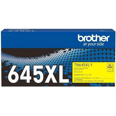 Brother TN645XLY High Yield Toner Yellow Brother — view 2