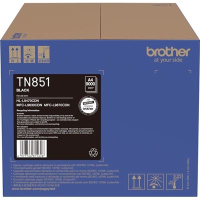Brother TN851BK Black Standard Toner Brother — view 1