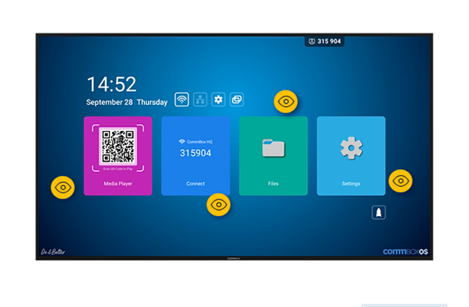 CommBox 65" 4K Intelligent Gen2 Commercial Display CommBox — view 2