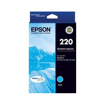 Epson 220 Cyan Ink Cartridge Epson — view 2