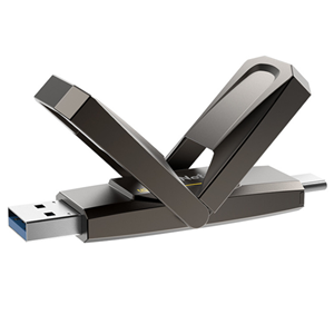 Netac US5 USB3.2 Type-A + Type-C External SSD 1TB Netac — view 2