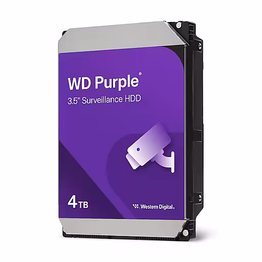 WD Purple 4TB SATA 3.5" Intellipower 64MB Surveillance HDD 3Yr Wty Western Digital — view 2