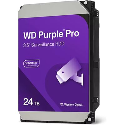 WD Purple Pro 24TB SATA 3.5" 7200RPM 512MB Surveillance HDD Western Digital — view 2