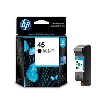 HP 45 Black Ink Cartridge HP — view 2