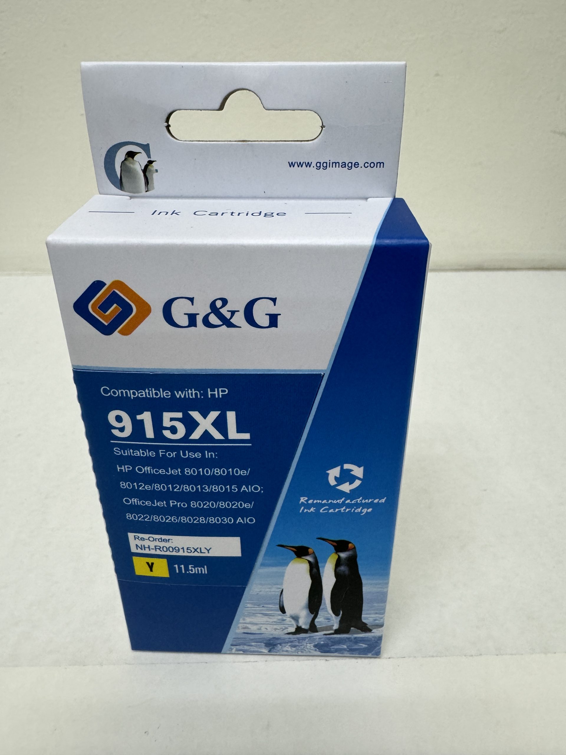 HP 915XL Yellow Ink Cartridge HP — view 2