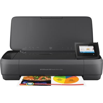 HP OfficeJet 250 Mobile Inkjet MFC Printer WiFi HP — view 2
