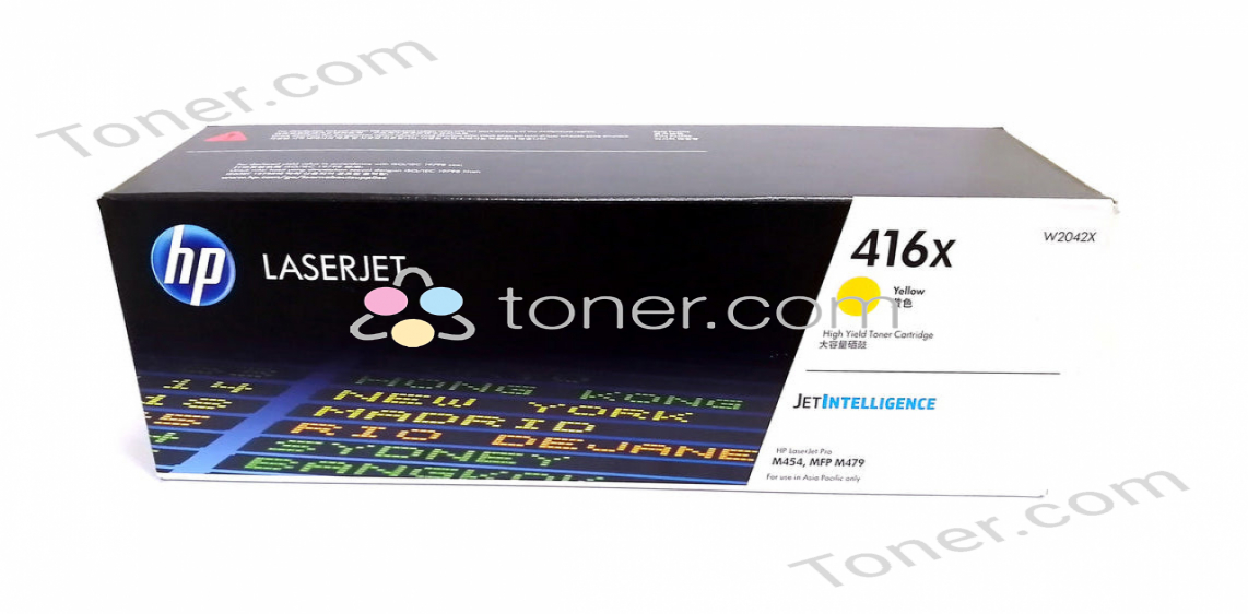 HP 416X Yellow Toner HP — view 2