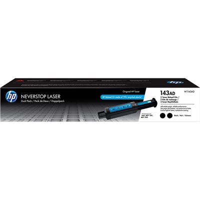 HP 143A Dual Pack Black Neverstop Toner Reload Kit HP — view 2