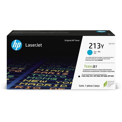 HP 213Y Extra High Yield Cyan Original LaserJet Toner Cartridge HP — view 2