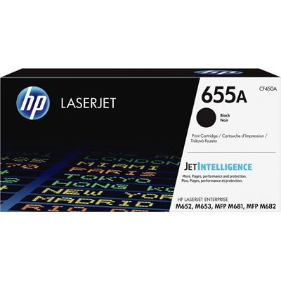 HP 655A Black Original LaserJet Toner Cartridge HP — view 2